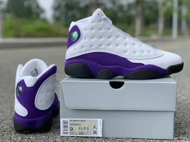 1st Kicks Shoes 13 Lakers Air Jordan 414571-105 0619